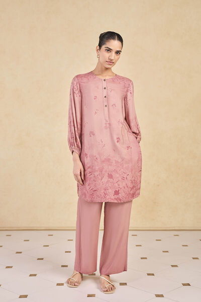 Sorrel Printed Co-ord - Pink